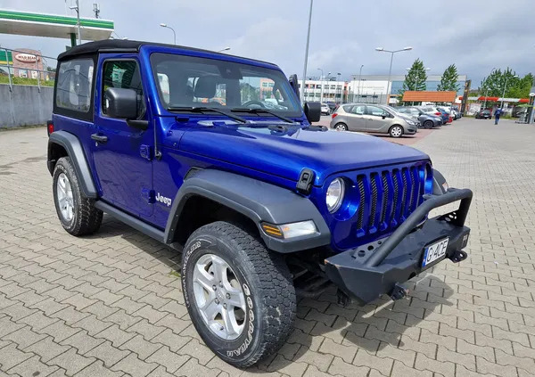 jeep wrangler świętokrzyskie Jeep Wrangler cena 124000 przebieg: 69000, rok produkcji 2018 z Gdańsk